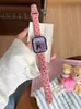 Pulseira de relógio de silicone com base de cor correspondente, compatível com Apple Watch Séries 12, 11 e 10