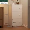 Guarda-roupa Pequeno para Quarto de Casa Armário de Armazenamento Infantil Armário Estreito Simples Armário Vertical Mini Econômico Porta Única Uma Pessoa