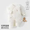 Roupas de Bebê Peça Única Grossa de Outono e Inverno Estampa de Borboleta Urso Roupas de Bebê Macacão Quente para Recém-Nascidos Roupas Infantis Anyang