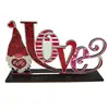 Fábrica Transfronteriza Día de San Valentín Amor Manualidades de Madera Adornos Decoración de Escena de Fiesta Productos de Madera Creativos