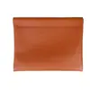 Bolsa de Almacenamiento con Pinza de Resorte de PU Simple Color Sólido Bolsa de Empaque para Joyería Bolsa Pequeña Portátil para Joyería Bolsa Pequeña Autocerrable