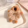 Lindo Bucle para el Cabello Bala Capibara Peluche Bucle para el Cabello Intestino Grueso Cuerda para el Cabello Tendones de Goma Lindo para Niños Cuerda para el Cabello Maillard Accesorios para el Cabello