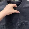 Camiseta de Marca de Moda 2026 Verano Nueva Estilo Coreano para Hombre Popular Letra Manga Corta Camiseta Juvenil Pulóver Capa Base Superior