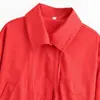 Novedades Verano 2026 Moda Callejera Femenina Europea y Americana Chaqueta Plisada con Cordones W09 70101