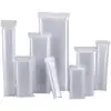 Bolsa Impermeable para Teléfono Móvil, Funda Protectora Sellada a Prueba de Polvo, Bolsa Transparente Gruesa Desechable Autosellante, Bolsa Sellada de Plástico, Compatible con Pantalla Táctil