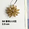 Accesorios Hechos a Mano de Alta Calidad con Perlas Estilo Chanel, Exquisitos Botones de Cristal de Colores, Decoraciones Cosidas a Mano para Ropa y Accesorios para el Cabello, Suministros Decorativos para Manualidades
