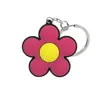 Llavero de Mariposa de Dibujos Animados de Venta Caliente Transfronterizo, Colgante Lindo de Goma Suave de PVC para Mochila, Accesorio de Llavero en Stock Regalo
