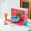 Tazón de Matcha de Corazón Cerámico con Pico Juego de Té Matcha Japonés Juego de 7 Piezas Tazón Batidor de Té Caja de Regalo Suministro Exclusivo Transfronterizo