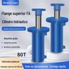 Cilindro hidráulico 80 t flange frontal telhado de óleo bidirecional força unidirecional sistema fabricante grande tonelagem elevação elétrica de alta pressão