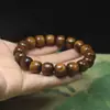 Pulseira de contas pretas em formato de pera antiga 12*11 pulseira pulseira perfeita para homens e mulheres contas literárias para brincar contas de rosário longo prazo atacado