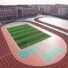Pista de plástico híbrido campo deportivo exterior pista de juegos pista híbrida de baloncesto partículas EPDM