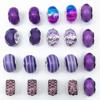 Mezcla de 200 estilos opcionales color resina cuentas Europeas y Americanas DIY con cuentas Joker básico accesorios de hueso de serpiente material para pulseras bolsa