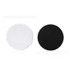 Posavasos de Coche de Color Sólido en Blanco Neopreno Café Estampado en Relieve Posavasos de Coche Transferencia de Calor Posavasos Aislado