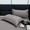 Funda de almohada Almohada Artículo individual Nuevo Color sólido Cómodo Agradable a la piel Algodón lavado 47x74cm Estudiante Adulto Uso doméstico Cubierta para núcleo de almohada