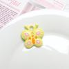 Accesorios Acrílicos de Mariposa DIY Horquilla de Gel Crema Accesorios para el Cabello Calcomanía Decorativa Zapatos con Agujeros Flor Parche Carcasa para Teléfono Móvil