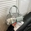 Bolsa Pequena de Alto Nível de Comércio Exterior Estilo Ocidental para Mulheres Verão 2025 Nova Bolsa Transversal de Nicho Bolsa Satchel Estilo Coreano Bolsa Bowling