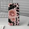 Capa de Celular Estilo Dama Madura de Nicho Estampa de Leopardo Maillard Rosa para Apple 18 Pro Max com Recortes Precisos, Cobertura Completa, Capa de Filme Personalizada