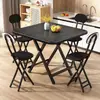 Mesa Plegable Mesa de Comedor Mesa de Comedor para el Hogar Mesa de Comedor y Sillas para Apartamento Pequeño Mesa para Puesto Exterior Mesa Sencilla para Habitación de Alquiler