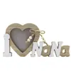 Suministros para Bodas Transfronterizos, Nuevos Productos de Madera, Marcos de Fotos con Letras Inglesas 'Love', Manualidades, Decoraciones Creativas para el Hogar, Adornos