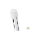 Cubierta Antirroturas para Popote de Vidrio, Boquilla Antirroturas de Silicona para Popote, Tapón Antipolvo para Popote de 8/10/12 mm, Acero Inoxidable