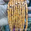 Cuentas Cuadradas de Piedra Natural Accesorios para Joyería DIY Cuentas para Pulsera Cuentas Cuadradas de 6 mm Productos Semiacabados Venta al por Mayor