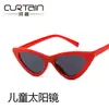 Nuevas Gafas de Sol para Niños Estilo Coreano Triangular Ojo de Gato Gafas de Sol de Moda Coloridas para Niños Gafas Lindas para Niñas