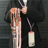 Bolsa Transversal Colorida Dopamina com Alça de Ombro Multifuncional Três em Um Design de Nicho Alça de Câmera Cordão Longo para Celular
