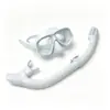 Gafas de Buceo, Máscara de Snorkel, Máscara Erbao, Set de Tubo de Respiración Submarina, Tipo Completamente Seco, Equipo de Natación para Miopía, Antivaho