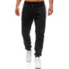 Producto Popular de Exportación, Pantalones Casuales Muy Bien Calificados, Pantalones Largos Deportivos Estilo Europeo y Americano, Pantalones de Chándal con Bloques de Color, Joggers con Cordón y Bolsillos con Cremallera