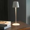 Lámpara de Mesa Alta Transfronteriza Amazon Decoración de Ambiente para Mesa de Comedor Recargable Hierro Negro Lámpara con Sensor Luz Nocturna de Noche