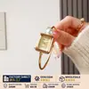 Reloj Pulsera Cuadrado de Perlas Sunlifex para Mujer, Lujo Ligero, Estilo Mid-Century, Sencillo, Elegante, Moderno y Exquisito Reloj de Cuarzo