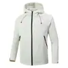 Chaqueta Deportiva Exterior Fina para Hombre de Primavera y Otoño con Capucha Desmontable, Resistente al Desgaste, Impermeable, Ropa de Trabajo, Repelente al Agua