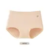 Ropa interior para mujer de algodón de fibra larga Xinjiang, 60 hilos, de tiro alto, talla grande, antibacteriana 7A, entrepierna extendida, sin enrollarse, bragas para mujer
