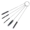 Escova de limpeza de carburador de motocicleta escova de pistola de pintura escova de caneta spray ferramenta escova de agulha de furo passante de carburador de carro