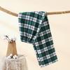 Pantalones Casuales de Algodón Puro Cepillado a Cuadros para Parejas, Finos para Primavera, Otoño y Verano, Aspecto Adelgazante Casual, Pantalones Rectos que se Pueden Usar Afuera