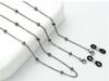 Cordão de Colar para Óculos de Novo Estilo Transfronteiriço para Mulheres, Cordão de Metal de Alta Qualidade, Antiderrapante, Joias Simples com Contas Atacado