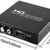 Conversor HDMI para RCA, Cabo HDMI para RCA, 1080p HDMI para AV + HDMI