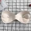 Sujetador con Almohadilla de Pecho Gruesa de Tamaño Grande para Mujer, Strapless, en Forma de Palma, Recogido Amoroso, Almohadilla para Pecho Pequeño, Inserción de Esponja de Una Pieza