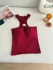 Top de Viscose com Gola Halter, Costas Vazadas, Cor Sólida, Verão Novo, Slim Fit, Doce e Estiloso para Mulheres
