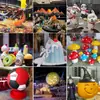 Escultura de Espuma Exhibición en Centro Comercial Personajes de Dibujos Animados Escenario de Bodas Atrezo Diseños de Paisajes Grandes Fabricante 3Dip Rocalla