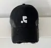 Boné de Baseball de Brim Bordado Personalizado com Letras do Logo, Chapéu de Sol Feminino para Uso Externo, Boné com Aba Masculino, Chapéus Europeus e Americanos para Atacado
