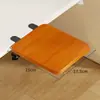 Tablero de extensión para escritorio, escritorio de oficina sin taladrar, organizador de escritorio expandible, plegable, ampliado y alargado, tablero de extensión con reposabrazos