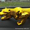 Adorno de Coche para Hombre, Leopardo Dominante, Regalo de Leopardo de Resina, Decoración Interior de Coche de Leopardo de 26 cm