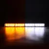 4 luces 4 secciones 16LED tira larga luces estroboscópicas red para coche barra larga luces de advertencia rojas y azules luces de carretera luces de techo