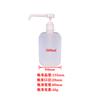Botella de detergente con gel desinfectante de manos sin lavado de PE con bomba de prensa de boca larga de 300 ml, 500 ml y 1000 ml de fábrica