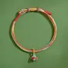 Pulseira de Corda Colorida do Festival do Barco Dragão Corda Vermelha Tecida à Mão Infantil Bebê Pequeno Zongzi Corda de Mão Presente de Lote Festival de Maio