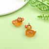 1 Novo Material de Resina Pingente Pingente Série Pato Luminoso Artificial DIY Pulseira Colar Acessórios de Joalheria