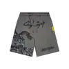 Dropshipping Transfronterizo 2026 Primavera/Verano Nuevo Estilo Que Es Estampado de Letras Casual Holgado Pantalones Cortos Unisex Pantalones Cortos de Playa