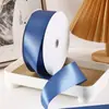 Cinta Azul Niebla Encriptada Lazo de Cinta Decoración de Flores Frescas de Fábrica de Cinta Jacquard Cinta de Poliéster Al por Mayor