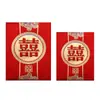 Nuevo Mini Sobre Rojo 2026 Año del Caballo Nuevo Papel Brillante Rojo Opaco Paquete Rojo Boda Bloqueo de Puerta Pequeña Bolsa de Sobre Rojo Pegada